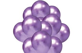 Balónky chromové fialové 20 ks 30 cm