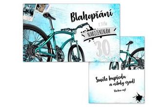 přání k narozeninám 30 M11-463 T PRANI_T_1650