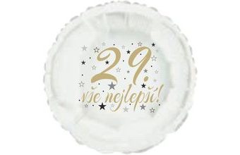 29. narozeniny balónek kruh