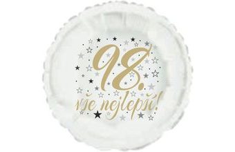 98. narozeniny balónek kruh