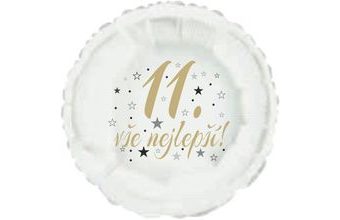 11. narozeniny balónek kruh