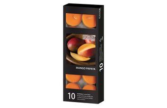 Vonné svíčky Mango-Papaya 10 ks