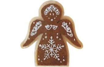 dekorace 6ks filc anděl 5cm 8886235