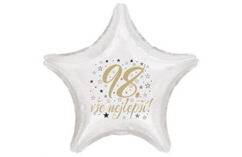 98. narozeniny balónek hvězda