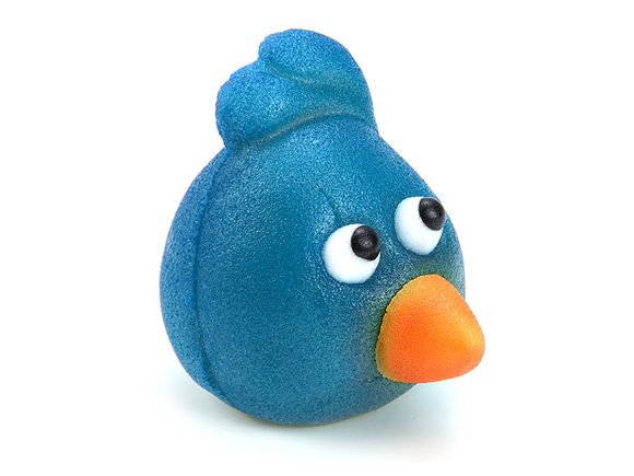 Pták Modrý - marcipánová figurka na dort