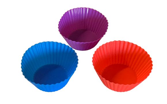 Košíčky na muffiny silikonové - 6 ks