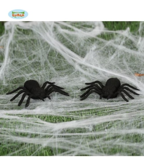 Dekorace pavouci, 2 ks, 10 cm - Halloween