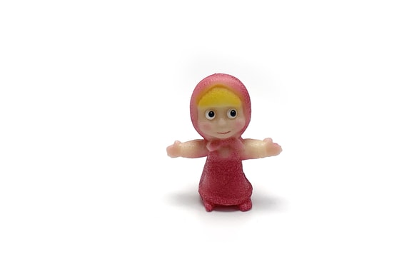 Postavička holčičky - marcipánová figurka