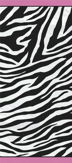 Taška CELOFÁN - Zebra Passion - 20 ks