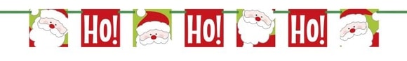 Girlanda HOHOHO Vánoční banner - Vánoce / Santa
