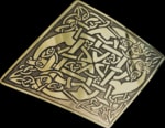 celtic brass jewels, import from Ireland