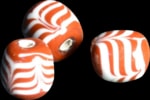 historical glass beads, replica