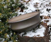 BOWL OPPIDUM STRADONICE, BOHEMIA, CELTIC GRAPHITE POTTERY, REPLICA - HISTORICAL CERAMICS