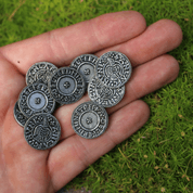 RAVEN PENNY ANLAF GUTHFRITHSSON, NORTHUMBIRA VIKING COIN, REPLICA, ZINC - MEDIEVAL AND RENAISSANCE COINS