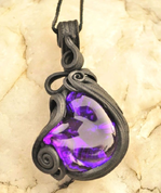 PURPLE DREAM - FANTASY PENDANT - SCHMUCK MIT STEINEN