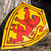 ALBA - SCHOTTLAND, GEMALT MITTELALTERLICHEN SCHILD - BEMALTE SCHILDE