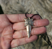 PERUN, SLAVIC THUNDER GOD, PENDANT, BRONZE - HISTORISCHEN REPLIKEN AUS BRONZE