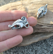 DREKI, VIKING STYLE PENDANT, STERLING SILVER - PENDANTS