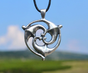 TRISKEL, SÜDGALLIEN, SILBER 925 - ANHÄNGER - SCHMUCK, SILBER