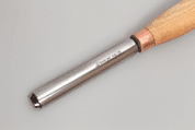 K9/10 – COMPACT STRAIGHT ROUNDED CHISEL. SWEEP №9 - GESCHMIEDETE SCHNITZMEISSEL