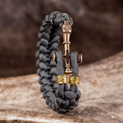 WOLF CROSS, BRACELET, PARACORD - PARACORD - BRACELETS DE SURVIE