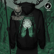 HERNE, ZIPPER HOODIE - KAPUZENPULLOVER