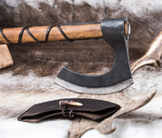 LODBROK, FORGED VIKING AXE - AXES, POLEWEAPONS