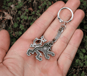 BOHEMIAN LION, KEYCHAIN - MIDDLE AGES, OTHER PENDANTS