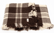 RODOPA, TRADITIONAL WOOL BLANKET FROM THE BALKANS, NATURAL - WOOLEN BLANKETS, THE BALKANS