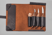 LIMITED EDITION STARTER CHIP AND WHITTLE KNIFE SET - S15X - FORGED CARVING CHISELS