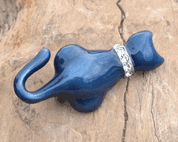 BLUE CAT, BIJOUX, BROOCH - MODESCHMUCK