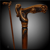 BOAR - WALKING STICK, CANE - WALKING CANES