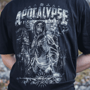 PREPPER - APOCALYPSE IS COMING, T-SHIRT B&W - HEIDNISCHE T-SHIRTS