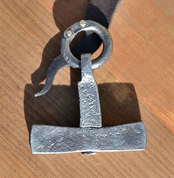 MJÖLNIR, FORGED THOR'S HAMMER, PENDANT - VIKING PENDANTS