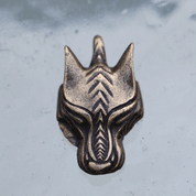 WARG NORSE WOLF VIKING PENDANT, ZINC ANTIQUE BRASS - ALL PENDANTS, OUR PRODUCTION