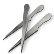 WYRM THROWING KNIVES, SET OF 3, POLISHED - SHARP BLADES - THROWING KNIVES