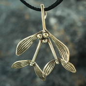 DRUID MISTLETOE, PENDANT, BRONZE - BRONZE HISTORICAL JEWELS