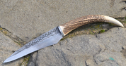 FIANNA, HAND FORGED KNIFE, DEER ANTLER - KNIVES