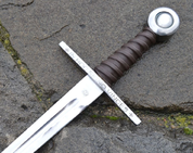 CRUSADER'S SWORD, ONE-HANDED, ETCHED - MITTELALT SCHWERTER