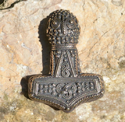 THOR'S HAMMER, ÖLAND, SWEDEN, BRONZE - BRONZE HISTORICAL JEWELS