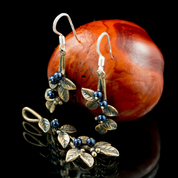 BLUEBERRIES, JEWELLERY SET, BRONZE - COSTUME JEWELLERY