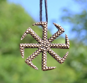 KOLOVRAT, SLAVIC SYMBOL, PENDANT - SLAWENAMULETTE