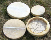 NATIVE DRUM 40 CM - DRUMS, FLUTES