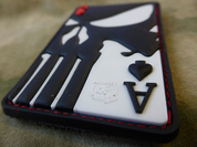 PUNISHER ACE OF SPADES, 3D VELCRO PATCH - PATCHES UND MARKIERUNG