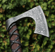 RINGERIKE VIKING AXE, ETCHED - AXES, POLEWEAPONS