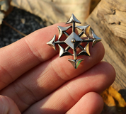 STAR OF CHAOS, CHAOSPHERE, BRONZE, PENDANT - DRAGON FANTASY AMULETS