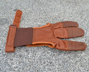 ARCHERY GLOVE, FOR THREE FINGERS - EQUIPMENT FOR ARCHERY