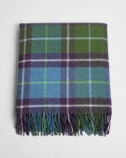 CONNEMARA LAMBSWOOL THROW, FOXFORD IRELAND - WOLLDECKEN UND SCHALS AUS IRLAND