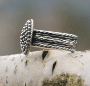 SLAVIA, DARK AGE STERLING SILVER RING - RINGS