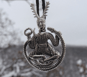 CERNUNNOS, SILVER PENDANT - ANHÄNGER - SCHMUCK, SILBER